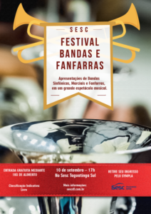 Evento no Sesc de Taguatinga contará com cerca de 400 músicos