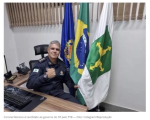 Candidato ao GDF Coronel Moreno sofre revés na Justiça