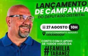 Tabanez convoca aliados para o lançamento da campanha oficial neste sábado (27)
