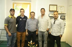 Pábio Mossoró reúne-se com empresário Bruno Trivellato