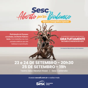 250 bailarinos se apresentam no SESC Ceilândia entre os dias 23 e 25 de setembro