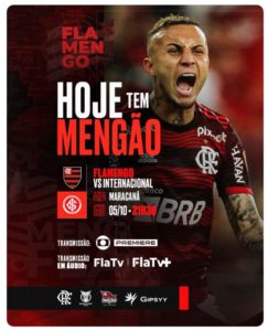 Flamengo encara vice-líder Internacional