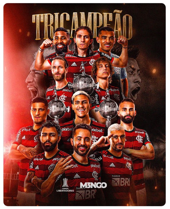 CONMEBOL Libertadores on X: 🌍🏆 Pede o mundo de novo! O @Flamengo será o  representante da América do Sul no Mundial de Clubes @FIFAcom de 2023. 🔴⚫️  Boa sorte ao campeão da