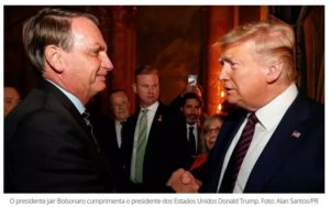 Trump apoia Bolsonaro e chama ‘Lulu’ de lunático radical de esquerda
