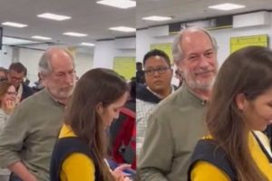 Mulher chama Ciro Gomes de ‘traidor’ em Aeroporto de Miami