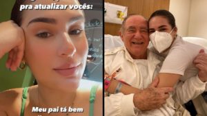 Lívia Aragão dá atualizações sobre estado de saúde de Renato Aragão