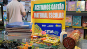 1º lote do Cartão Material Escolar será creditado até quinta-feira (9)