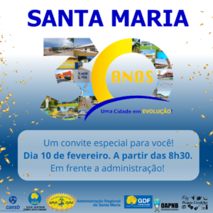 30 anos de muito crescimento e de batalhas vencidas!
