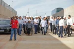 Diretor da Adasa elogia avanço do Túnel de Taguatinga