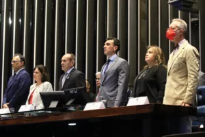 Lucilene Florêncio participou de sessão do Senado comemorativa ao Dia Nacional de Imunização