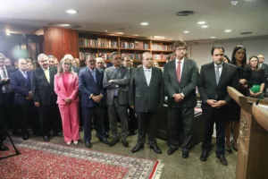 Ibaneis Rocha prestigia posse de ministros substitutos do TSE