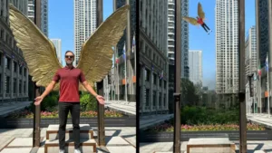 Tadeu Schmidt diverte seguidores com pedido inusitado de edição de foto em viagem aos Estados Unidos