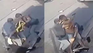 Vídeo: Suspeito rouba arma de policial e atira em agentes durante abordagem em São Paulo