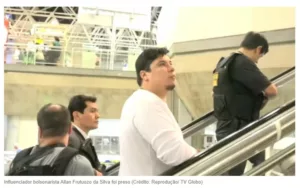 Influenciador bolsonarista suspeito de atacar sede da PF é preso no Aeroporto do Galeão