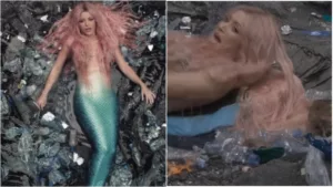 Shakira revela inusitado susto durante gravação do clipe “Copa Vacía” com tema de sereia