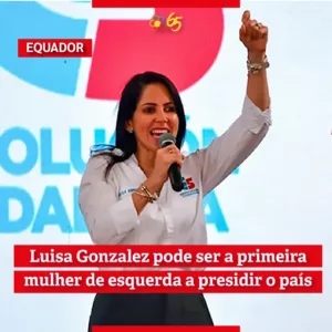 Luisa González e Daniel Noboa disputarão 2º turno nas eleições presidenciais equatorianas