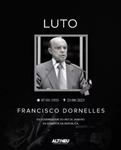 Falece aos 88 anos o ex-governador do Rio de Janeiro, Francisco Dornelles