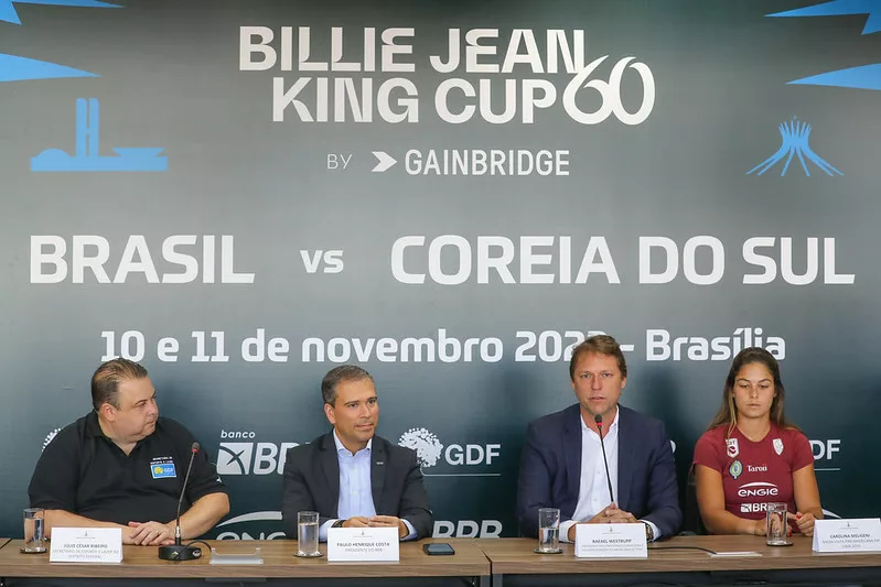 Brasília recebe confronto da Billie Jean King Cup, considerada a