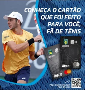 Novo cartão BRB CBT oferece experiências exclusivas para amantes do tênis