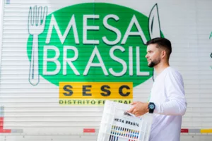 Na Praia 2023 e Sesc Mesa Brasil arrecadam 67,9 toneladas de alimentos
