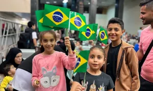 Brasileiros e Palestinos deixam Faixa de Gaza em direção ao Brasil
