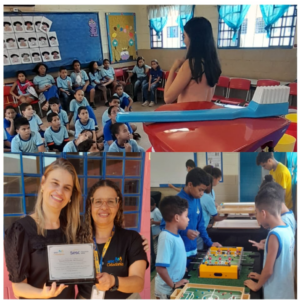 Sesc Cidadania: último dia de atividades em escola do Sol Nascente tem brincadeiras e oficinas