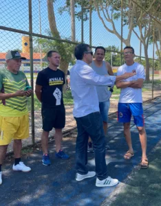 Deputado Ricardo Vale transforma campos esportivos em Sobradinho II, Ceilândia e Guará
