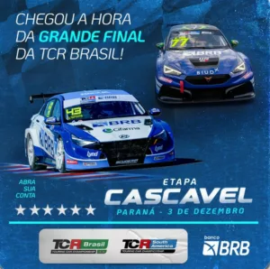 Disputa eletrizante no TCR South America Banco BRB: Decisão no autódromo de cascavel