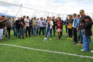 Inauguração de campo de grama sintética: Esporte e inclusão no Paranoá Parque
