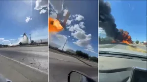 Vídeo: Piloto espanhol morre em colisão de avião durante combate a incêndio