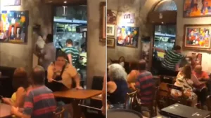 Polícia procura homem que destruiu quadro de Lula e placa em homenagem a Marielle Franco