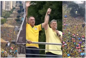 Avaliação pública explosiva: 50% dos brasileiros veem Bolsonaro fortalecido após mega ato na Paulista