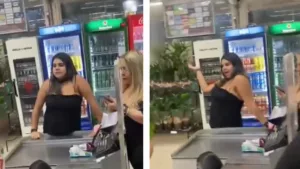 Vídeo: Mulher é presa após acusação de racismo em supermercado no RJ