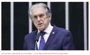Presidente interino do União Brasil afastado por acusação de ameaça de morte