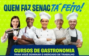 Senac-DF: Inscrições abertas para cursos especializados em gastronomia