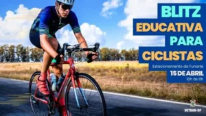 Ação Educativa em Brasília: Conscientização sobre segurança de ciclistas
