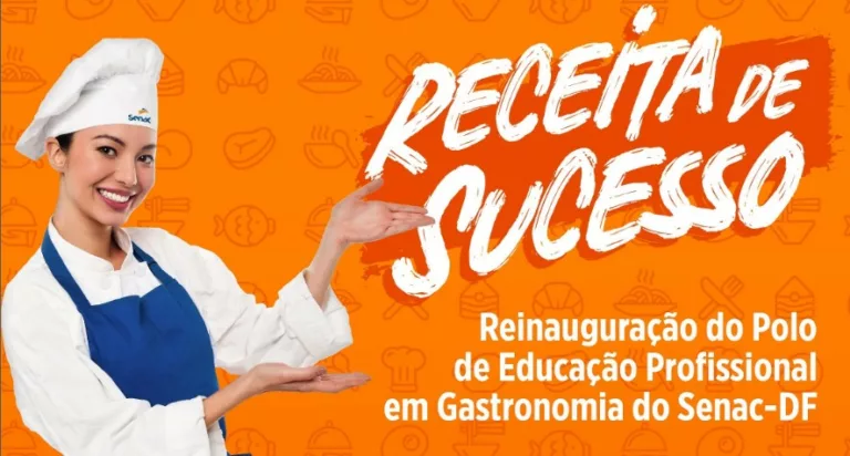 Polo de Gastronomia do Senac-DF de volta ao Pátio Brasil Shopping