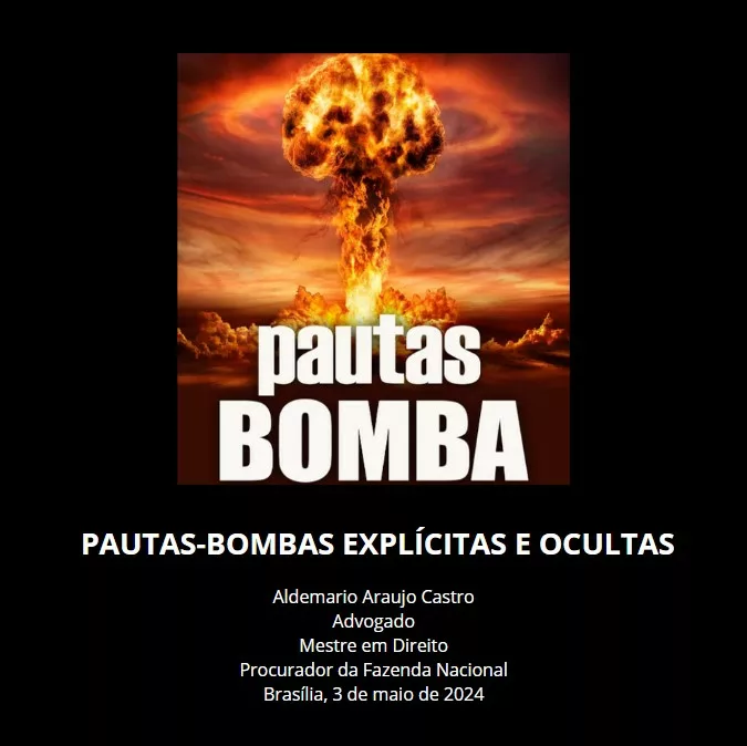 PAUTAS-BOMBAS EXPLÍCITAS E OCULTAS 