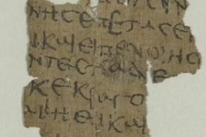 Antigo manuscrito egípcio revela milagre de Jesus na infância