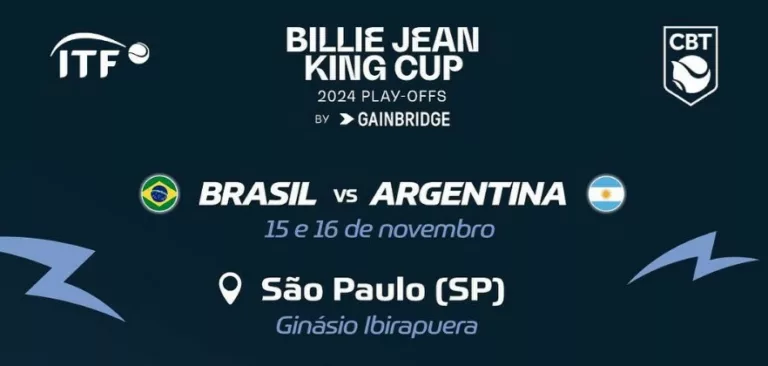 Clientes BRB: Desconto no Brasil vs. Argentina na Billie Jean King Cup