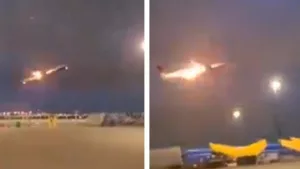 Explosão no motor: Avião da Air Canada retorna a Toronto