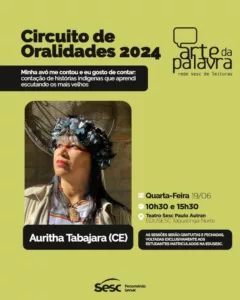 Narrativas ancestrais envolvem alunos no Teatro Sesc