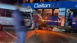 Torcedores do Corinthians em acidente