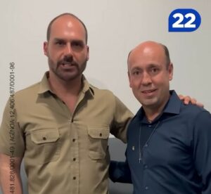 Eduardo Bolsonaro apoia Waltinho e destaca projetos para família em Luziânia
