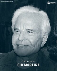 Adeus a uma lenda: Cid Moreira morre aos 96 anos