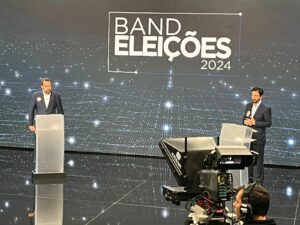 Boulos e Nunes trocam afagos e ataques em debate acirrado