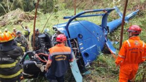 Tragédia em Caieiras: helicóptero cai, casal morre e dois sobrevivem