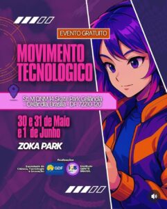 Movimento Tecnológico agita Ceilândia com games, cultura geek e inovação