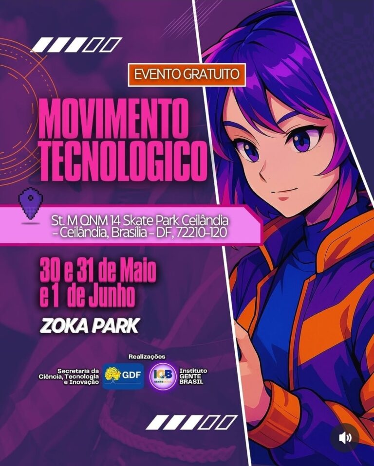 Movimento Tecnológico agita Ceilândia com games, cultura geek e inovação