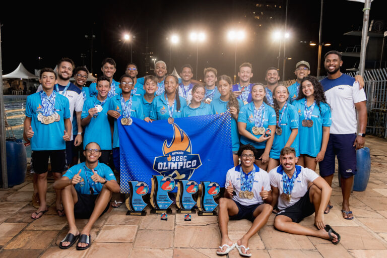 Sesc-DF conquista 75 medalhas no Centro-Oeste de Natação em Cuiabá